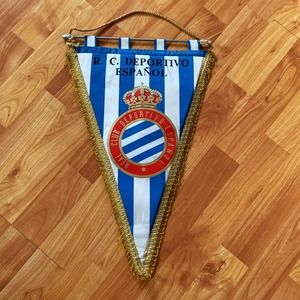 Vintage R.C Deportivo Espanol  Soccer Ba‎